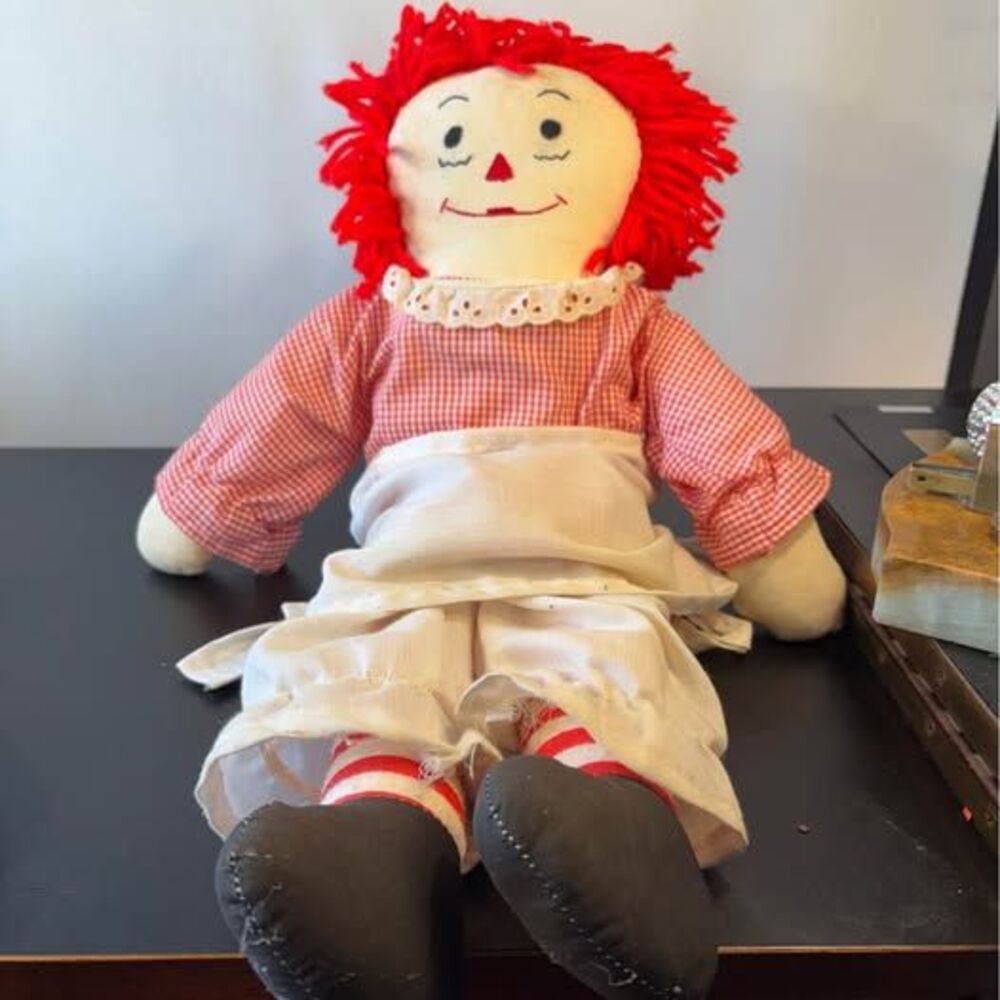 Vintage Handmade Raggedy Ann Doll Classic Collectible